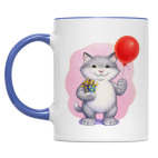 Кот и воздушный шарик