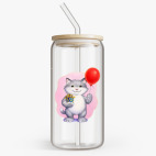 Банка с бамбуковой крышкой