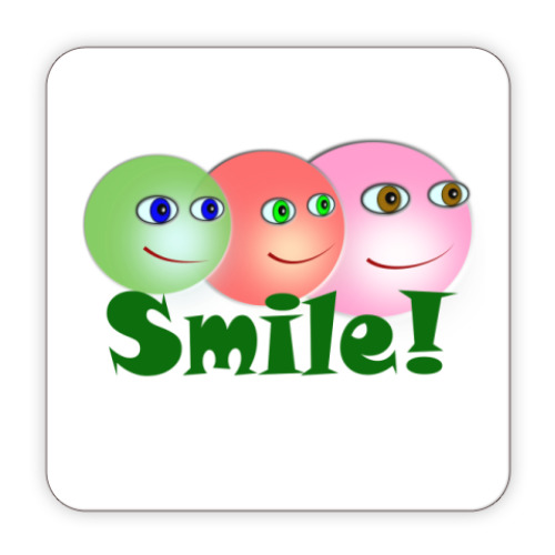 Костер (подставка под кружку) Smile