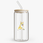 Банка с бамбуковой крышкой