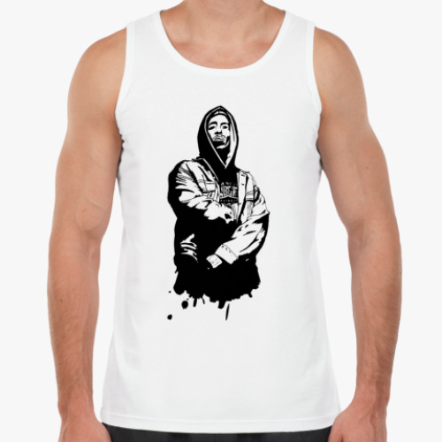 Майка с принтом  Thug