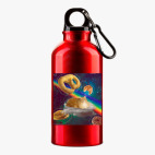 Металлическая бутылка 400 мл UV-DTF