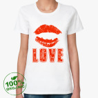 Женская футболка органик