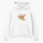 Толстовка худи оверсайз