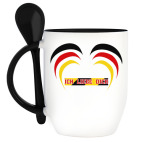 Кружка с ложкой