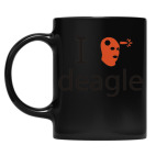 Кружка цветная UV-DTF