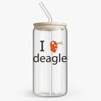 Банка с бамбуковой крышкой