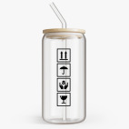 Банка с бамбуковой крышкой