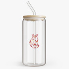 Банка с бамбуковой крышкой