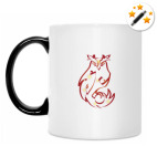 Кружка-хамелеон