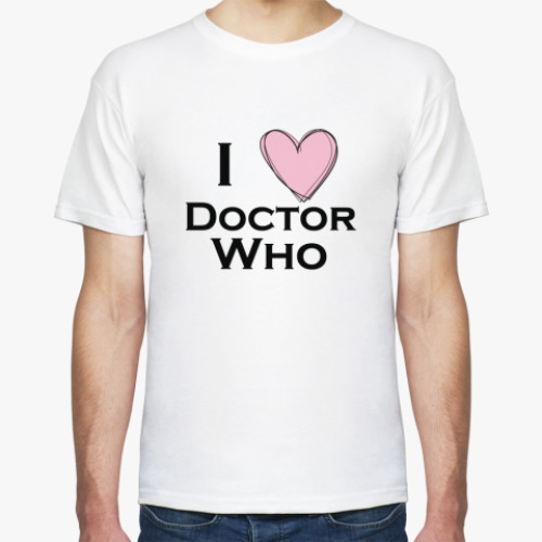 Футболка I love Doctor Who