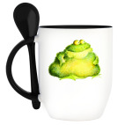 Кружка с ложкой