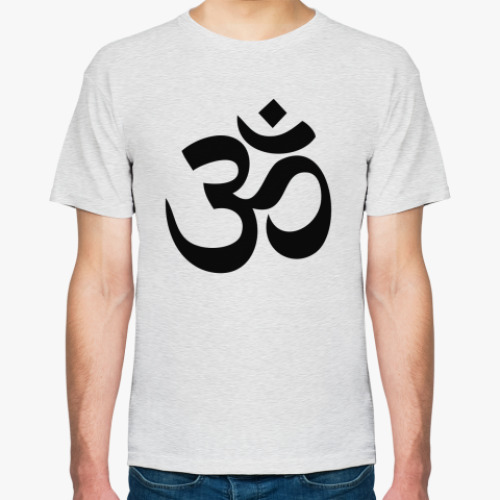 Футболка с принтом Мантра ОМ