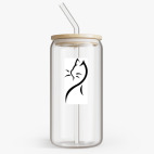 Банка с бамбуковой крышкой