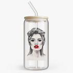 Банка с бамбуковой крышкой