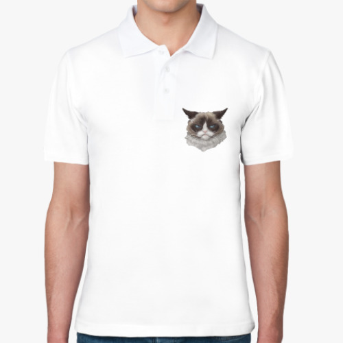 Рубашка поло Grumpy Cat / Сердитый Кот