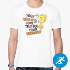 Мужская спортивная футболка