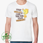 Мужская футболка органик