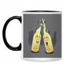 Кружка двухцветная