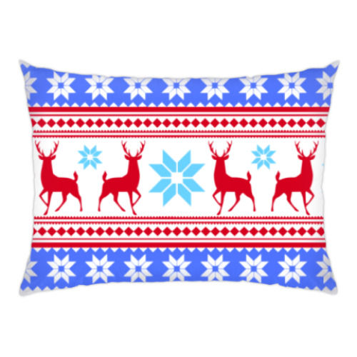 Подушка с принтом С новым годом!