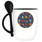 Кружка с ложкой