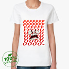 Женская футболка органик