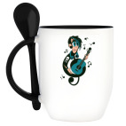 Кружка с ложкой