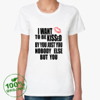 Женская футболка органик