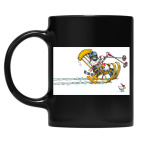 Кружка цветная UV-DTF