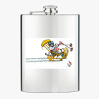 Фляжка стальная