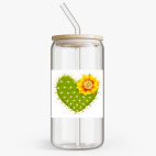 Банка с бамбуковой крышкой