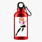 Металлическая бутылка 400 мл UV-DTF