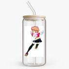 Банка с бамбуковой крышкой