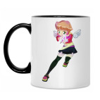 Кружка двухцветная