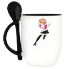 Кружка с ложкой