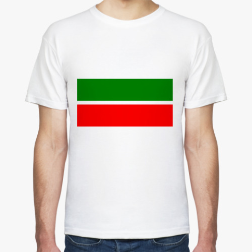 Футболка с принтом Флаг Татарстана