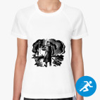 Женская спортивная футболка