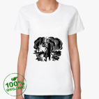 Женская футболка органик