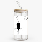 Банка с бамбуковой крышкой