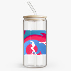 Банка с бамбуковой крышкой