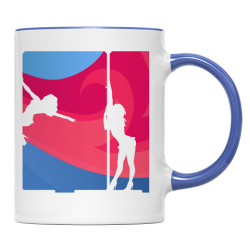 Кружка с принтом Exotic Pole Dance для любителей пилона