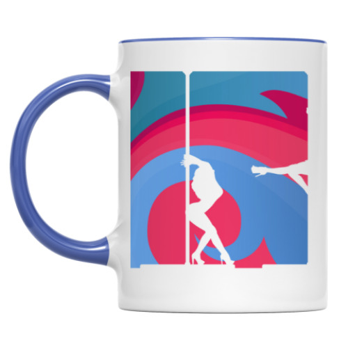 Кружка с принтом Exotic Pole Dance для любителей пилона