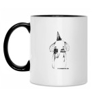 Кружка двухцветная