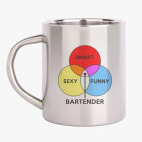 Кружка металлическая