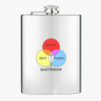 Фляжка стальная