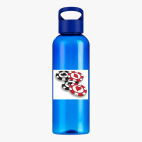 Прозрачная спортивная бутылка