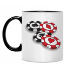 Кружка двухцветная