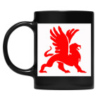 Кружка цветная UV-DTF