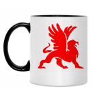 Кружка двухцветная