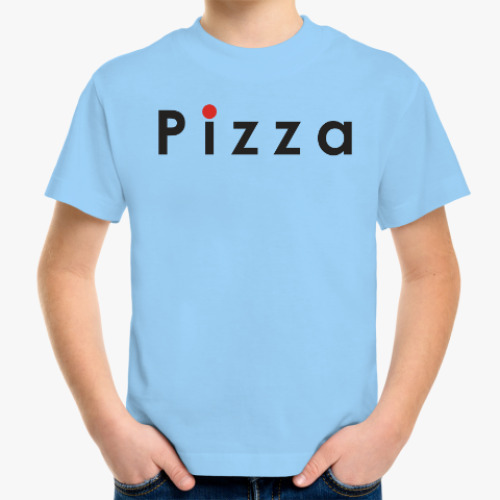 Детская футболка Пицца (pizza)